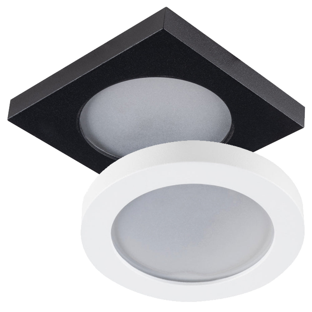 Kanlux FLINI GU10 Ceiling Recessed Mounted IP44 Round Square Spot Light