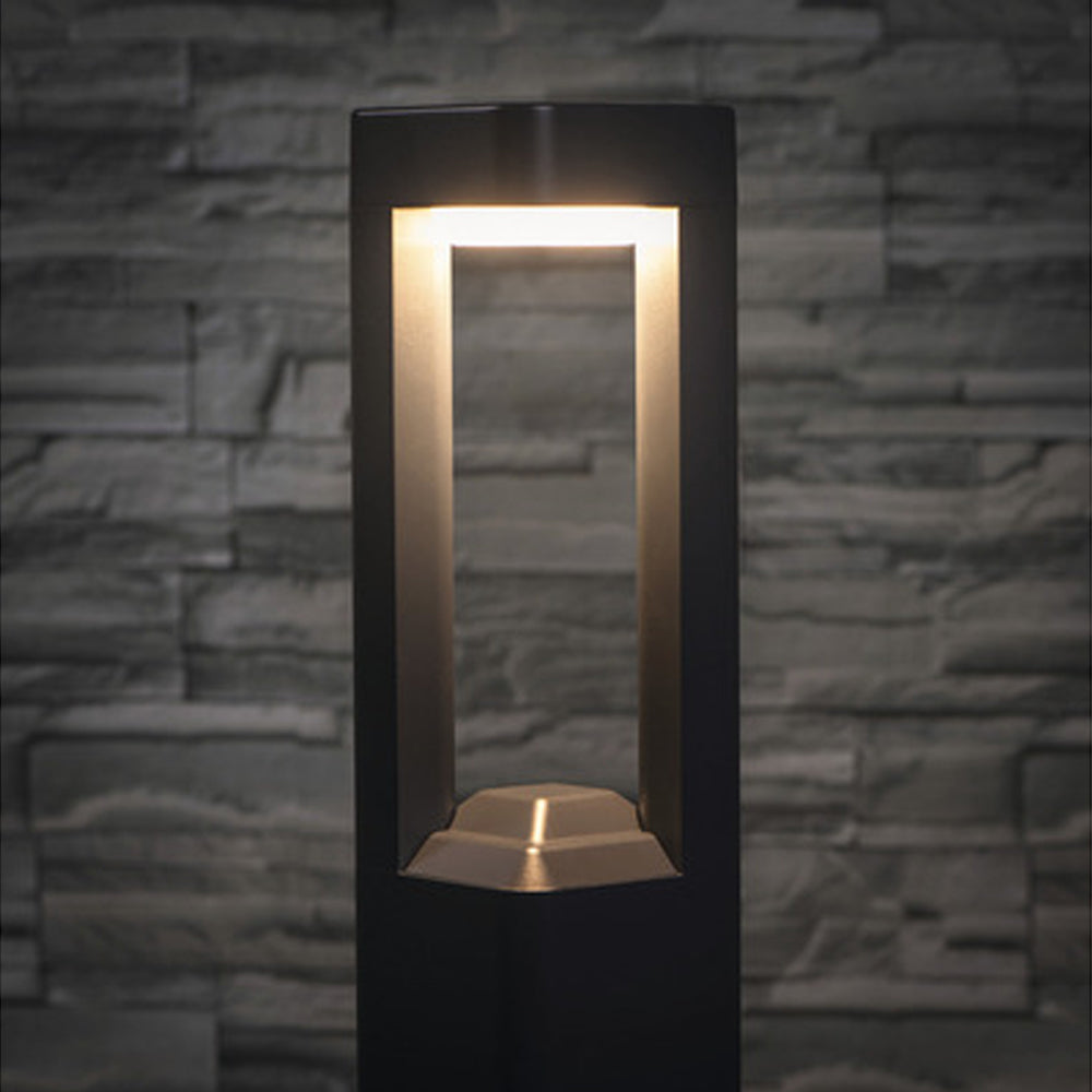 Kanlux PEVO Outdoor Garden Lights | Wall-Mounted & Post Options | Graphite Finish, IP44 Waterproof LED Lighting