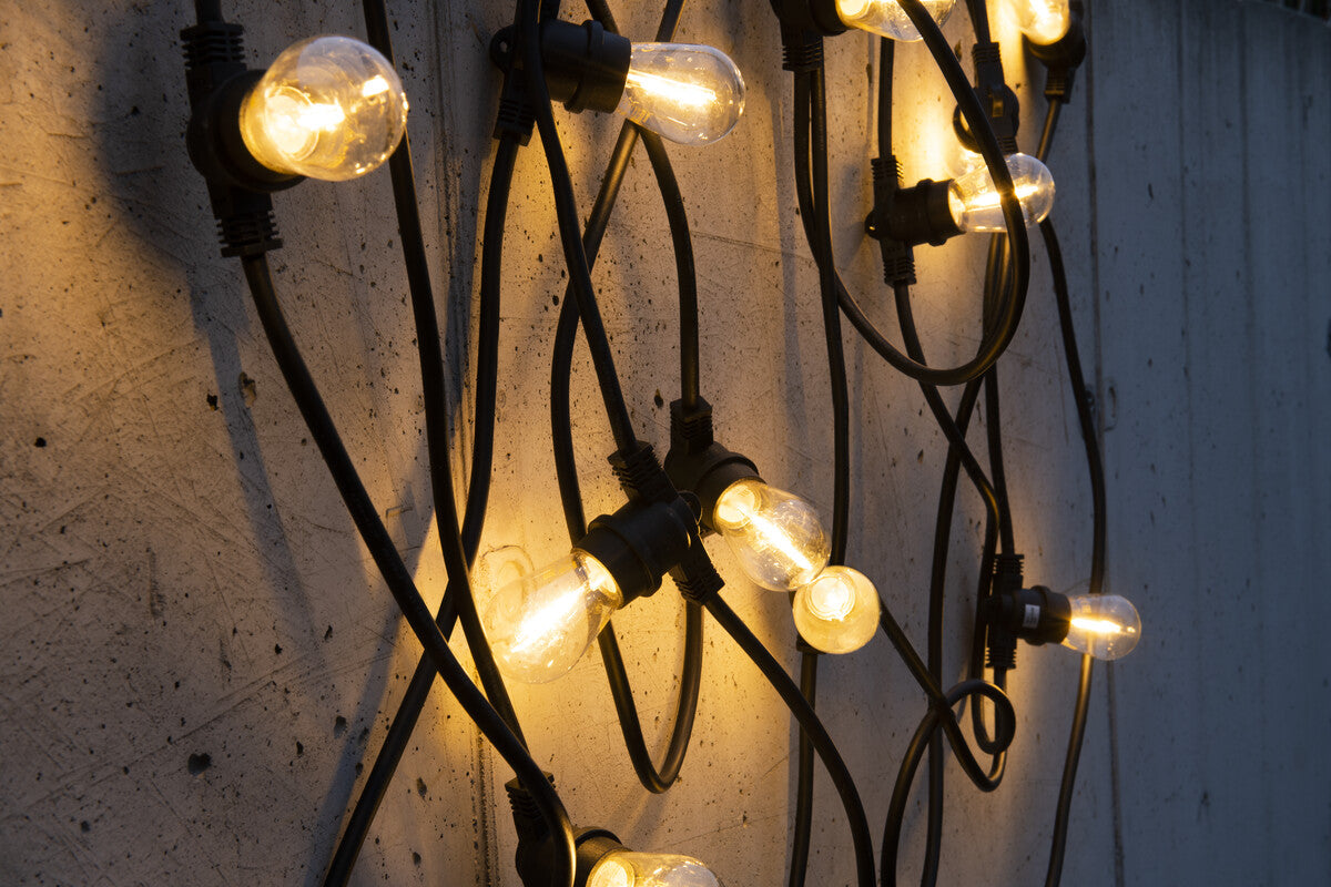 Kanlux 6M 11M 15M Garden Decorative Festoon String Light Fitting E27 IP44