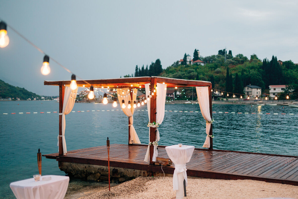 Kanlux 6M 11M 15M Garden Decorative Festoon String Light Fitting E27 IP44