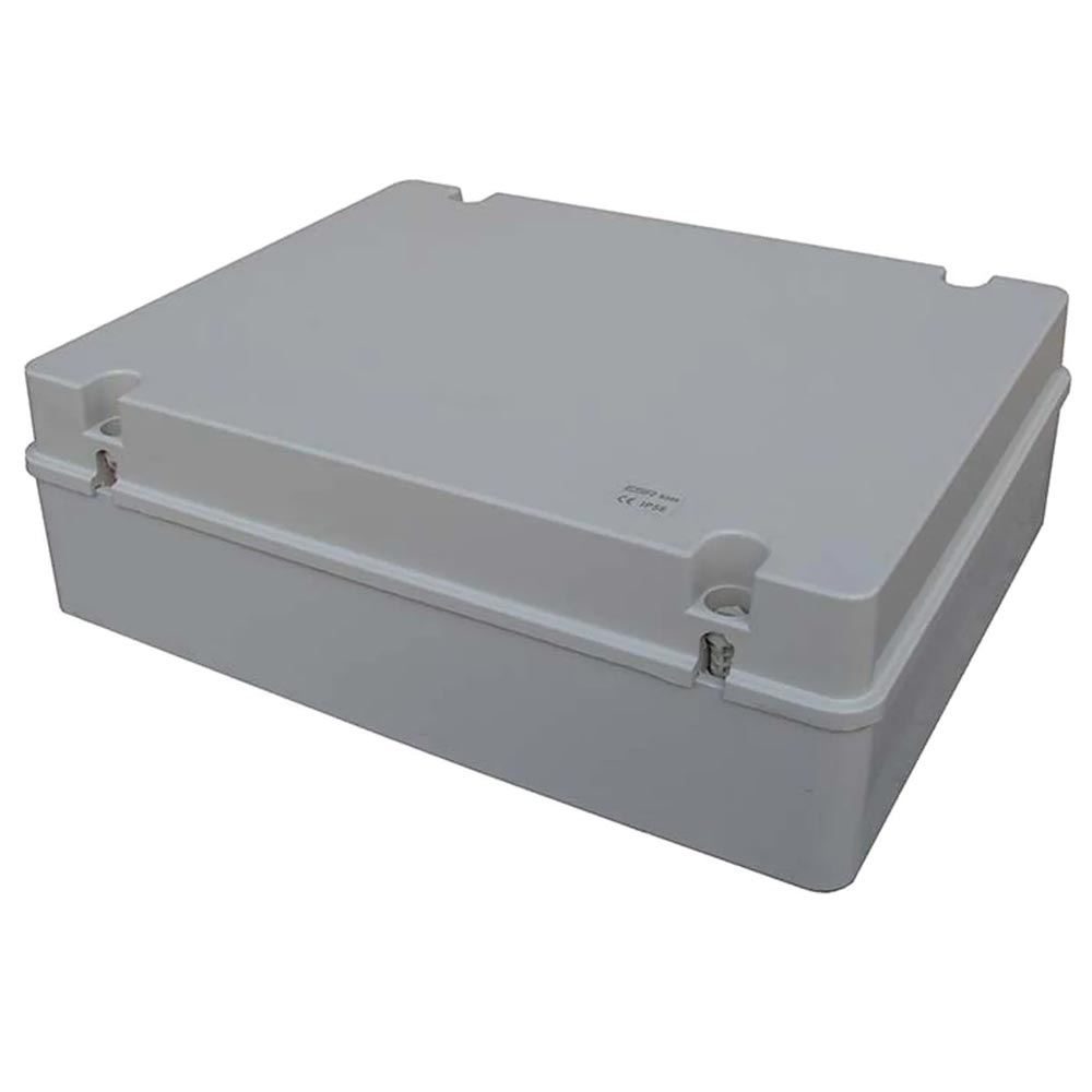 ESR B380 380mm x 300mm x 120mm IP56 Weatherproof Waterproof Outdoor PVC Adaptable Junction Box Electrical Enclosure Hinge Lid