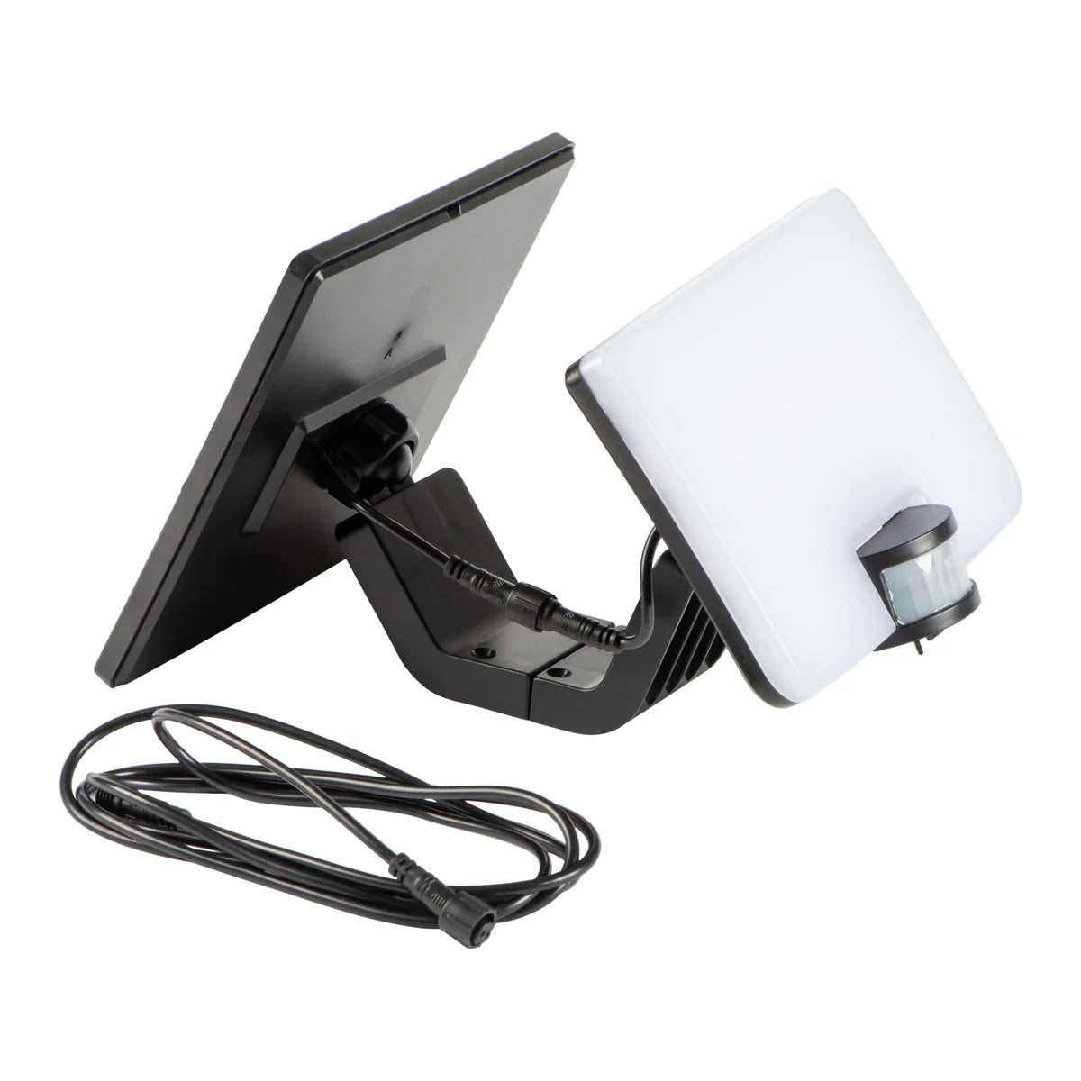 Kanlux FL SOLNAR SLR 8W Solar LED Floodlight with PIR Sensor | IP54 Outdoor Light | Adjustable Neutral White Security Light