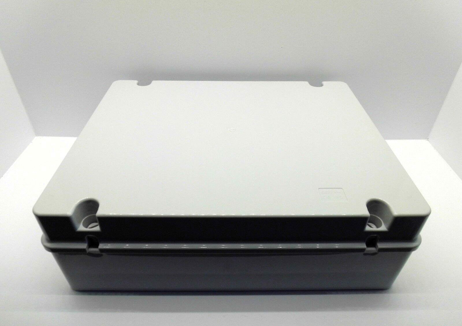 ESR B380 380mm x 300mm x 120mm IP56 Weatherproof Waterproof Outdoor PVC Adaptable Junction Box Electrical Enclosure Hinge Lid