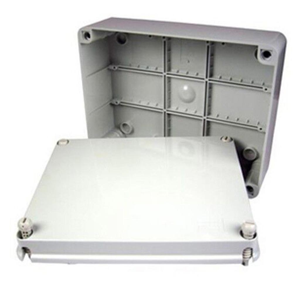 ESR B380 380mm x 300mm x 120mm IP56 Weatherproof Waterproof Outdoor PVC Adaptable Junction Box Electrical Enclosure Hinge Lid