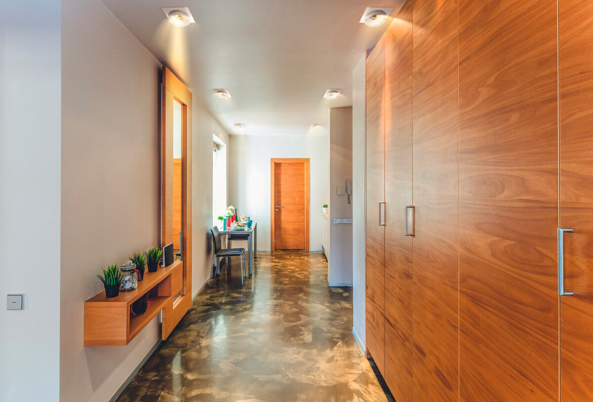 Kanlux LONVI Ceiling Mounted Square GU10 Decorative Spot Light FItting