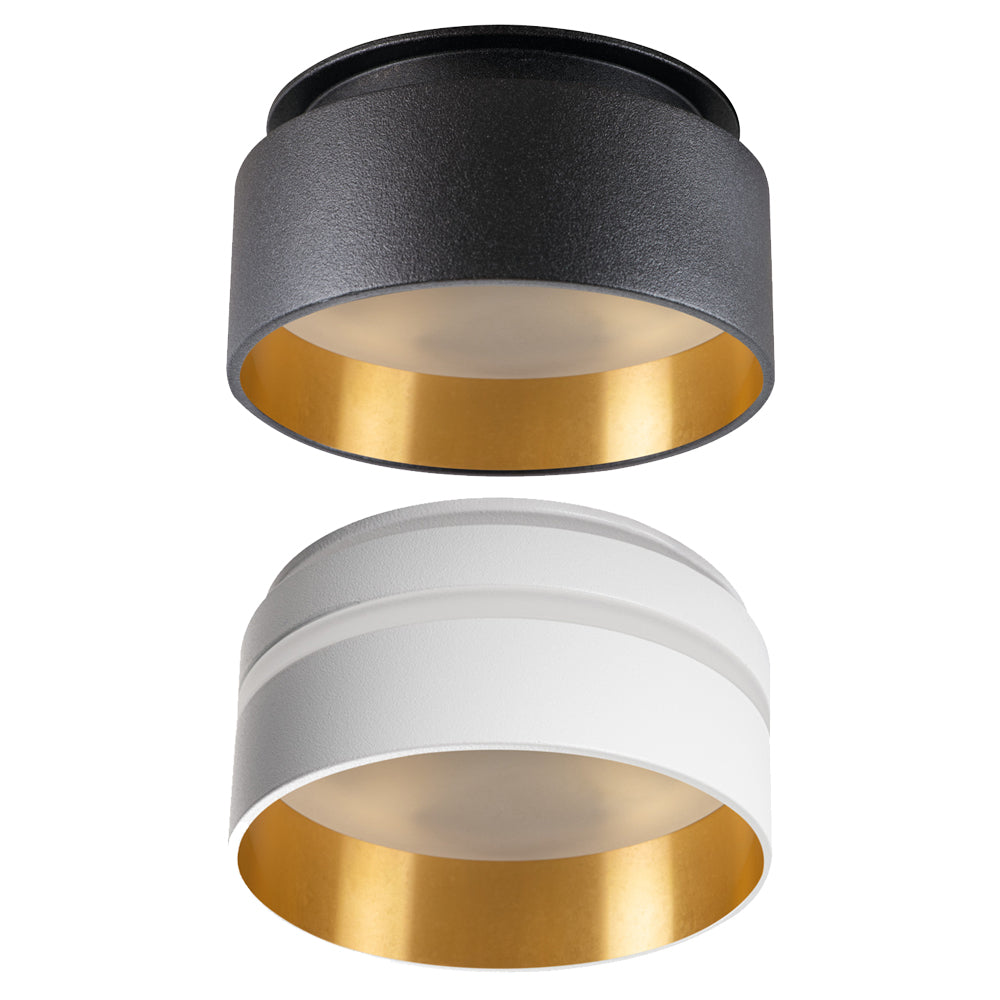 Kanlux Govik Inbau-Spot GU5.3 / GU10 | Schwarz, Aluminium, Für 67 Mm Loch (max. 10W)