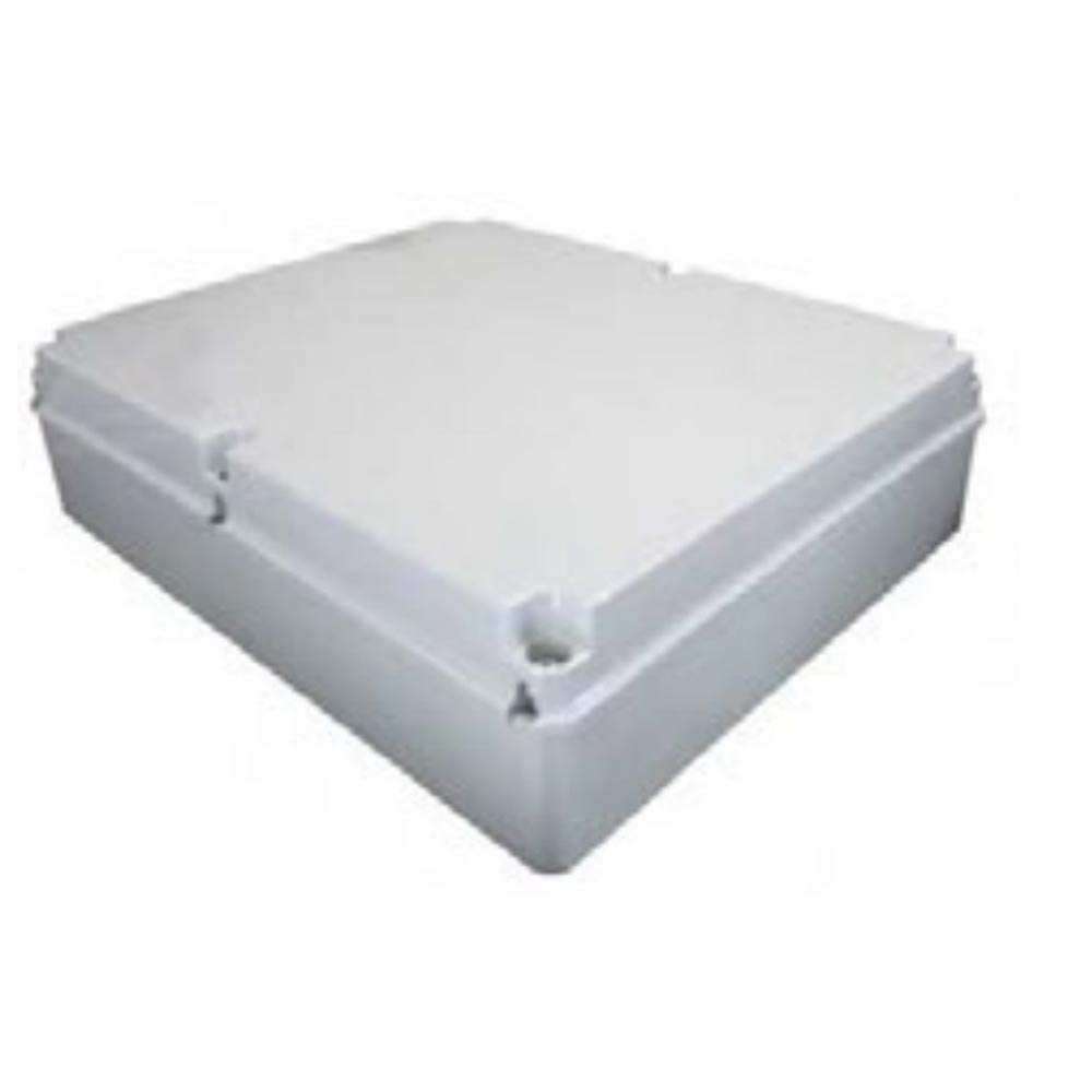 ESR B460 460mm x 380mm x 120mm Extra Large Junction Box Plastic PVC IP56 Weatherproof Waterproof Electrical Enclosure with Plain Sides & Hinge Indoor Outdoor