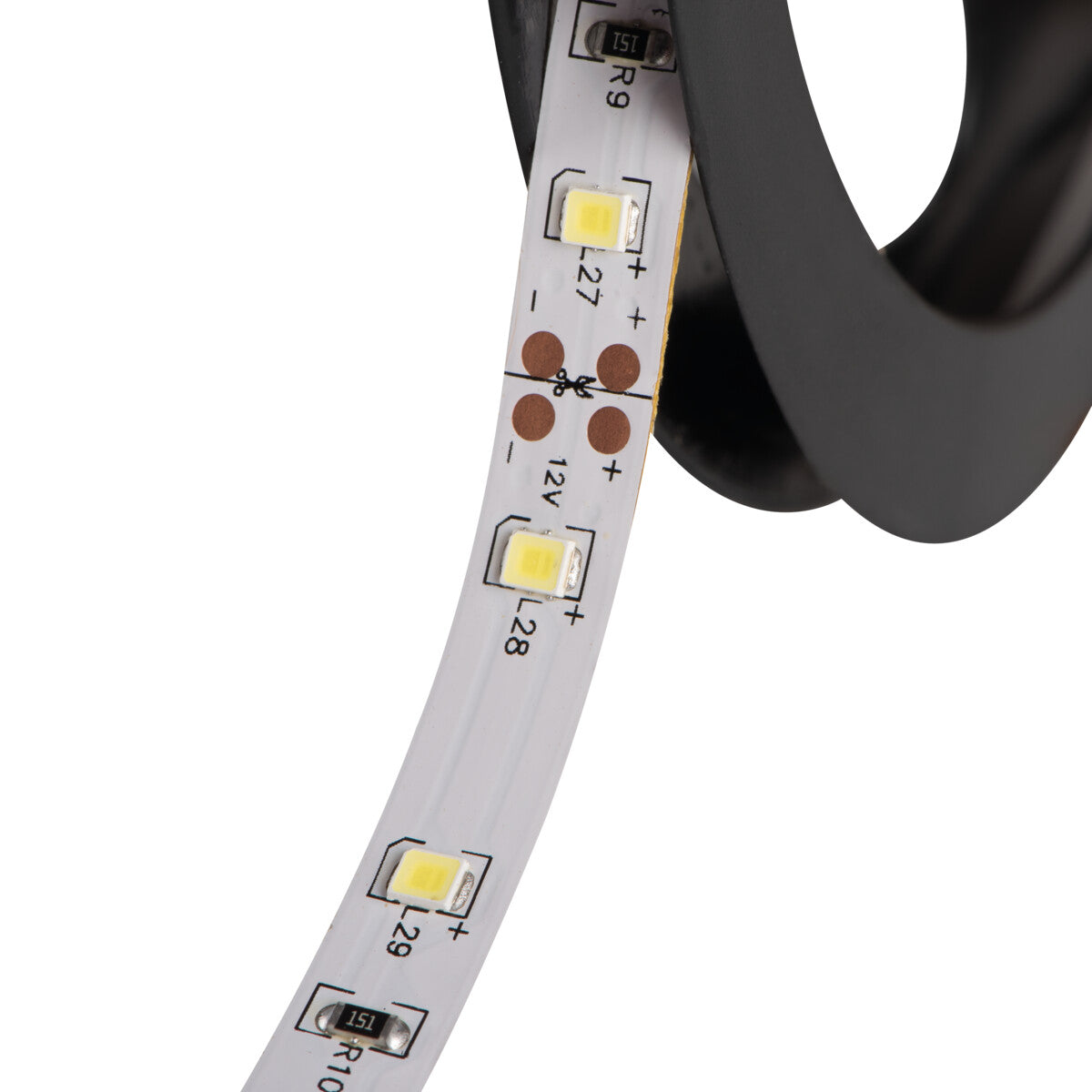 Kanlux 12V 4.8w/m 5meter IP00 8mm 24w White LED Striptape - IP00 Indoor - Choice of Warm WW Neutral NW Cool White CW