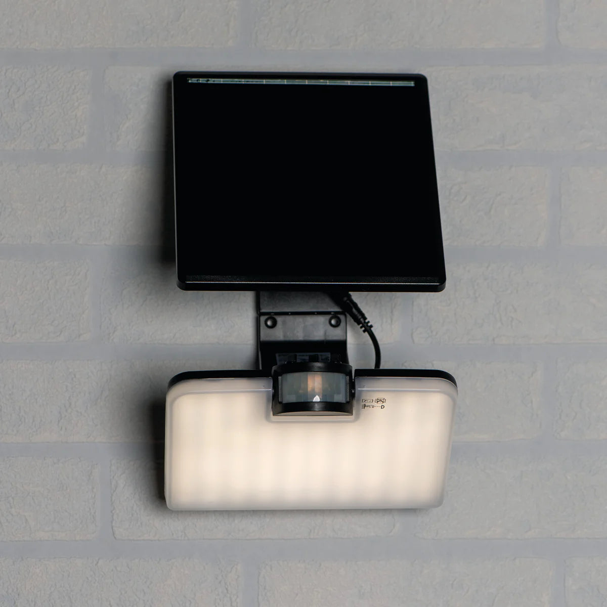 Kanlux FL SOLNAR SLR 8W Solar LED Floodlight with PIR Sensor | IP54 Outdoor Light | Adjustable Neutral White Security Light