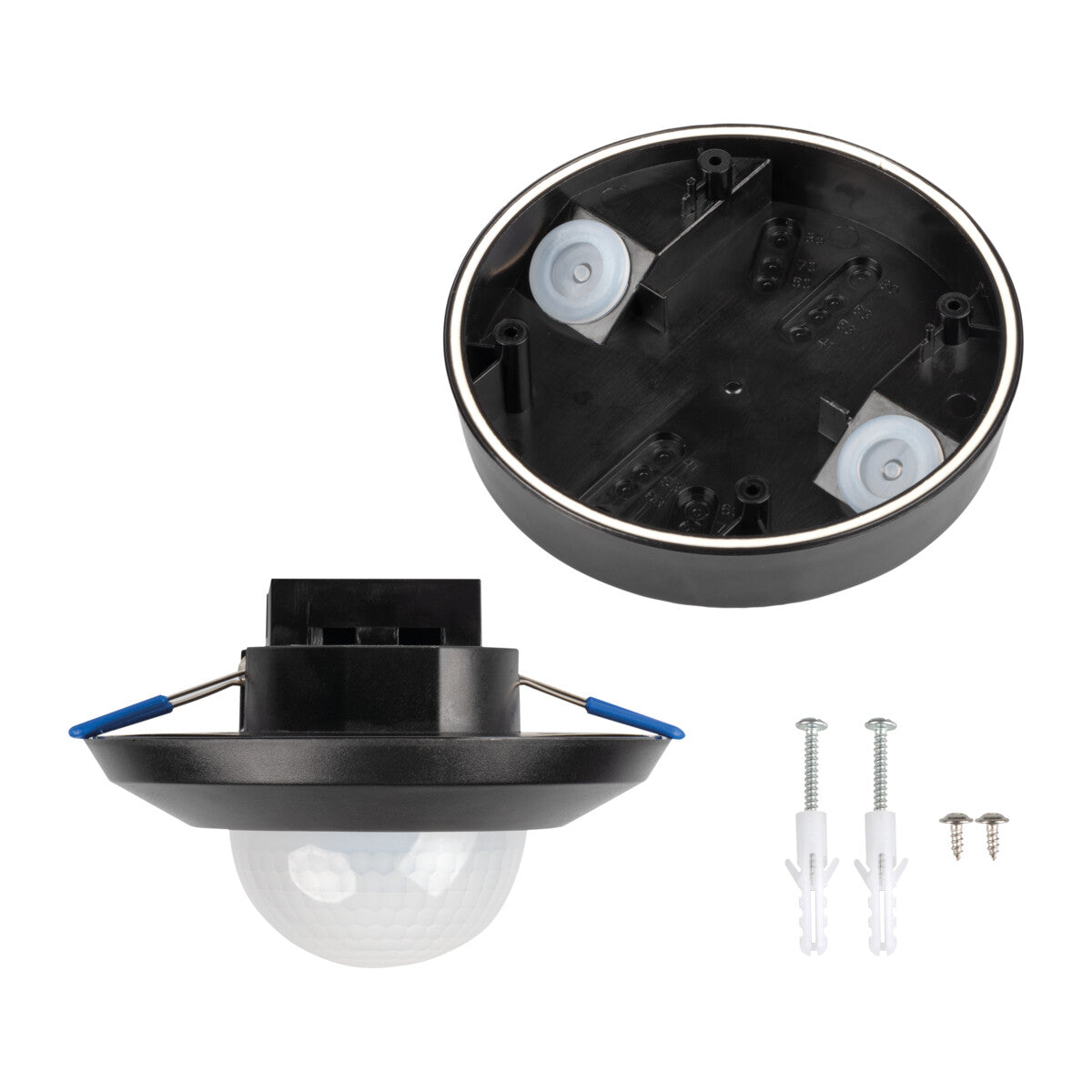 Kanlux SENTO-O IP44 PIR Motion Movement Sensor Light Switch Round Surface Mounted