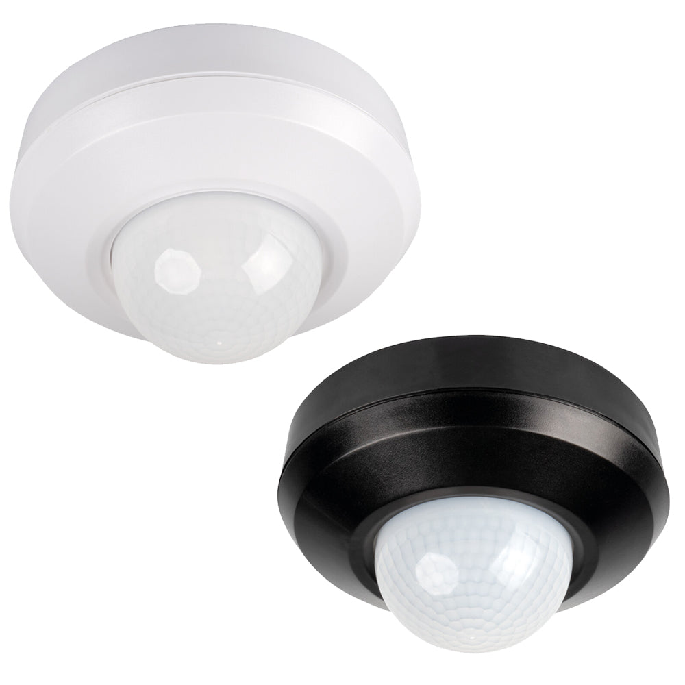 Kanlux SENTO-O IP44 PIR Motion Movement Sensor Light Switch Round Surface Mounted