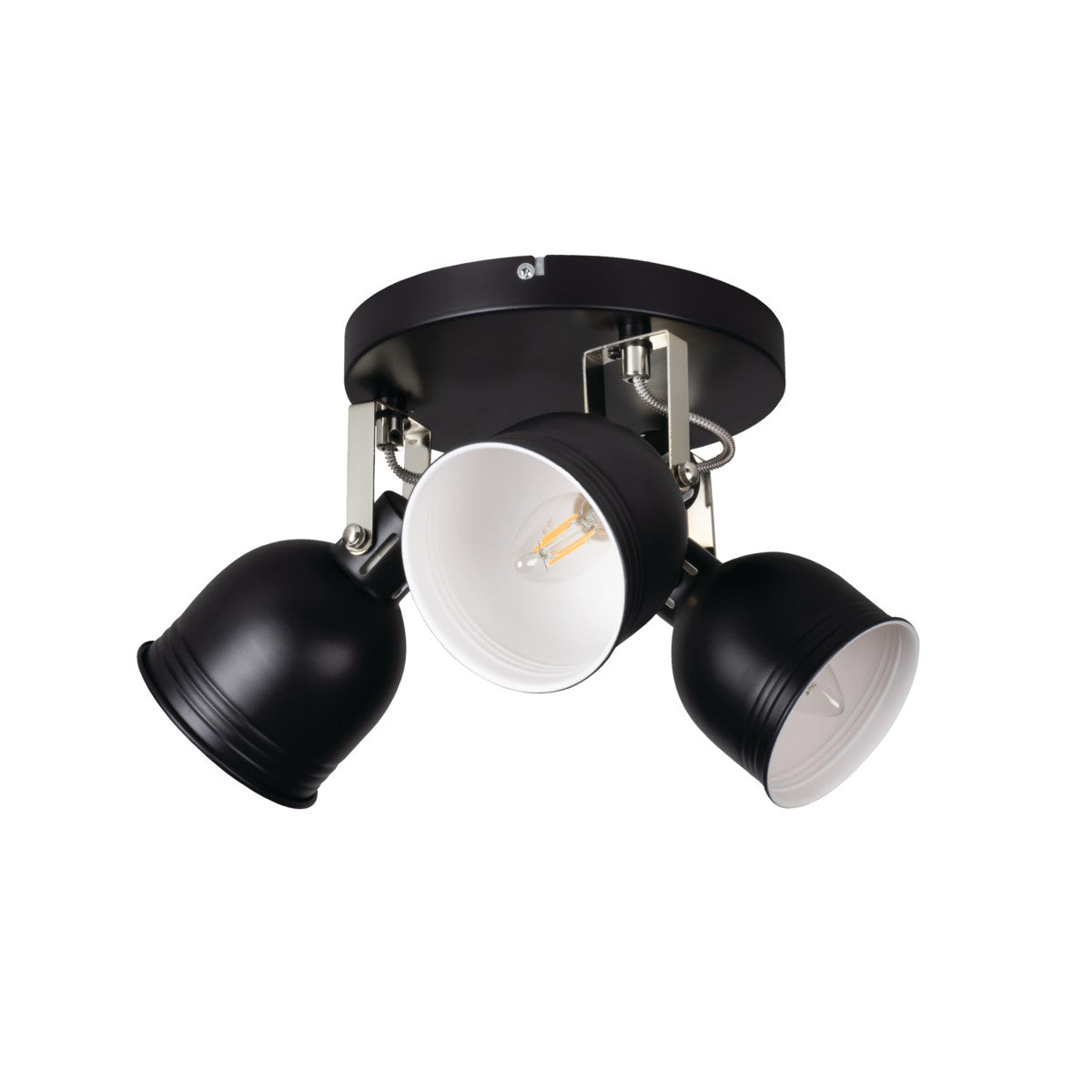 Kanlux DERATO E14 Single Twin Triple Quad Spot Ceiling Mounted Decorative Adjustable Light Fitting