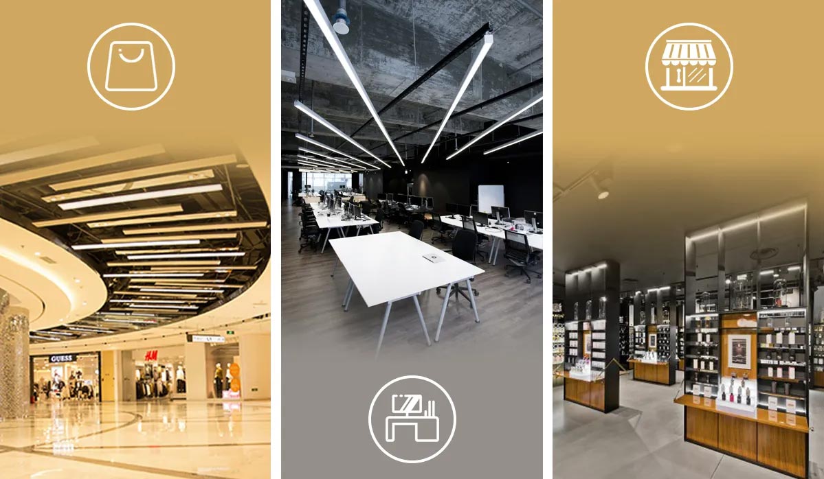 Aigostar 4W 8W 10W LED Under Cabinet Cuppboard Shelf T5 Link Light Daylight