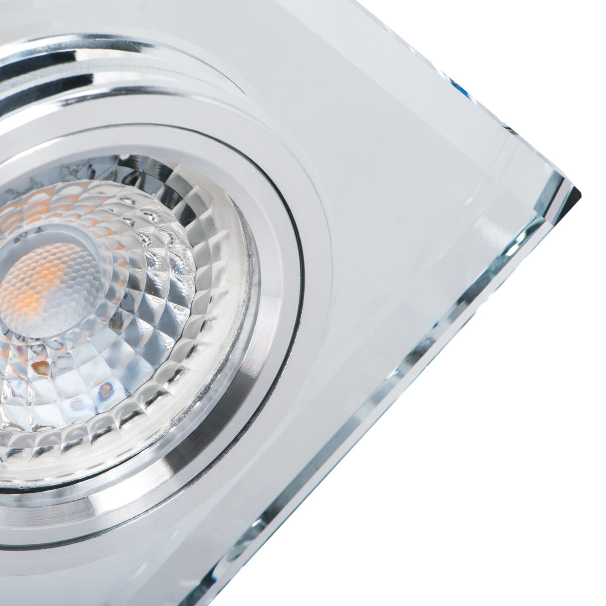 Kanlux MORTA Square Ceiling Recessed Mounted GU10 Decorative Spot Light Fitting