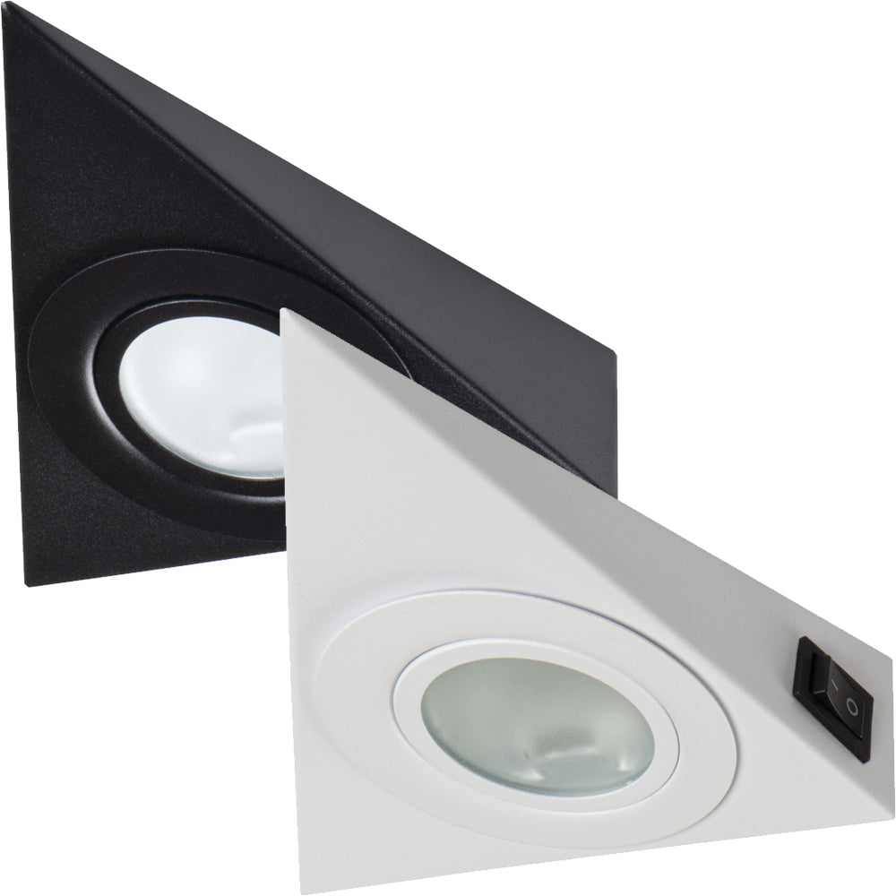 Kanlux ZEPO GU10 Under Cabinet Triangular Spot Light Fitting