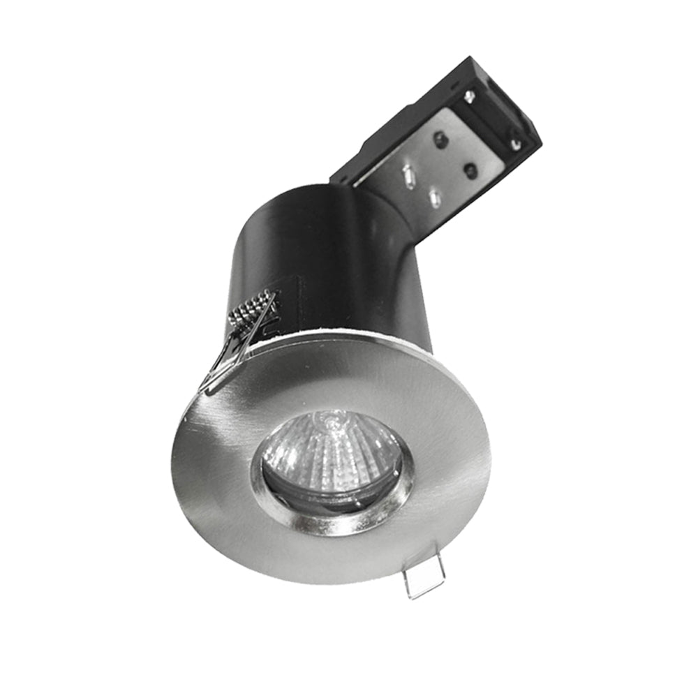 Lumilife Fixed IP65 Waterproof Fire Rated GU10 Ceiling Recessed Spot Light Fitting