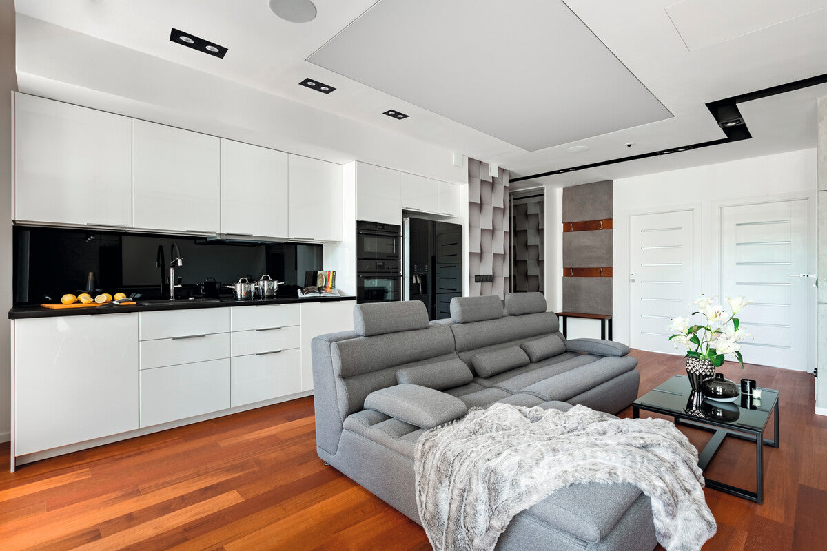 Kanlux SEIDY GU10 Ceiling Recessed Spot Light Fitting Black / White Colour Option