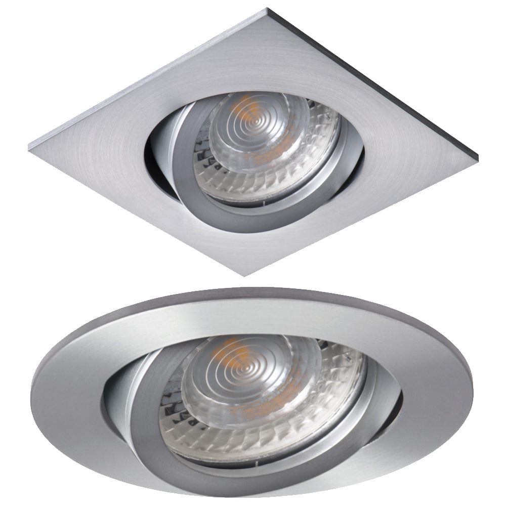 Kanlux EVIT Ceiling Recessed Mounted GU10 Tilt Adjustable Spot Light Fitting