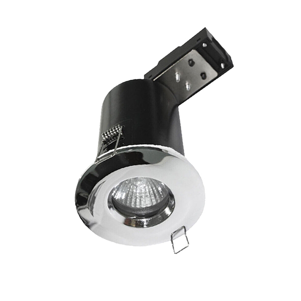 Lumilife Fixed IP65 Waterproof Fire Rated GU10 Ceiling Recessed Spot Light Fitting