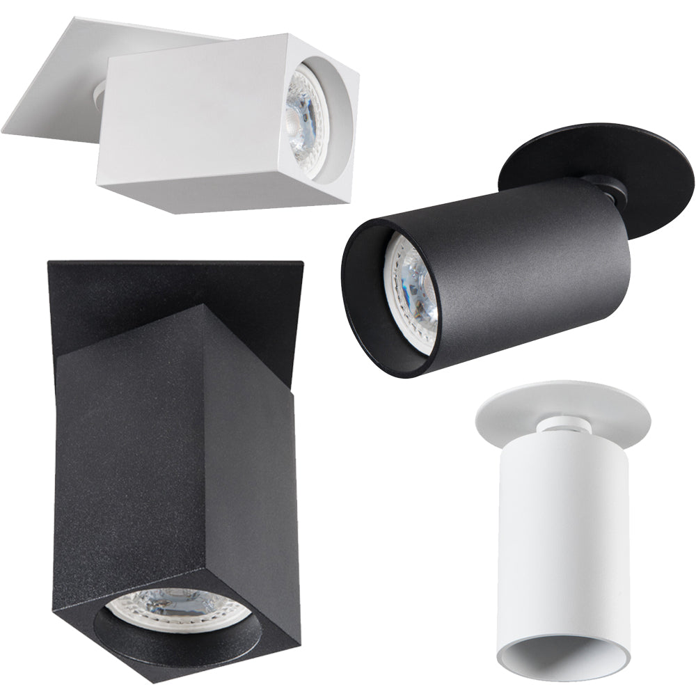 Kanlux CHIRO Ceiling Mounted GU10 Decorative Spot Light Adjustable Fitting