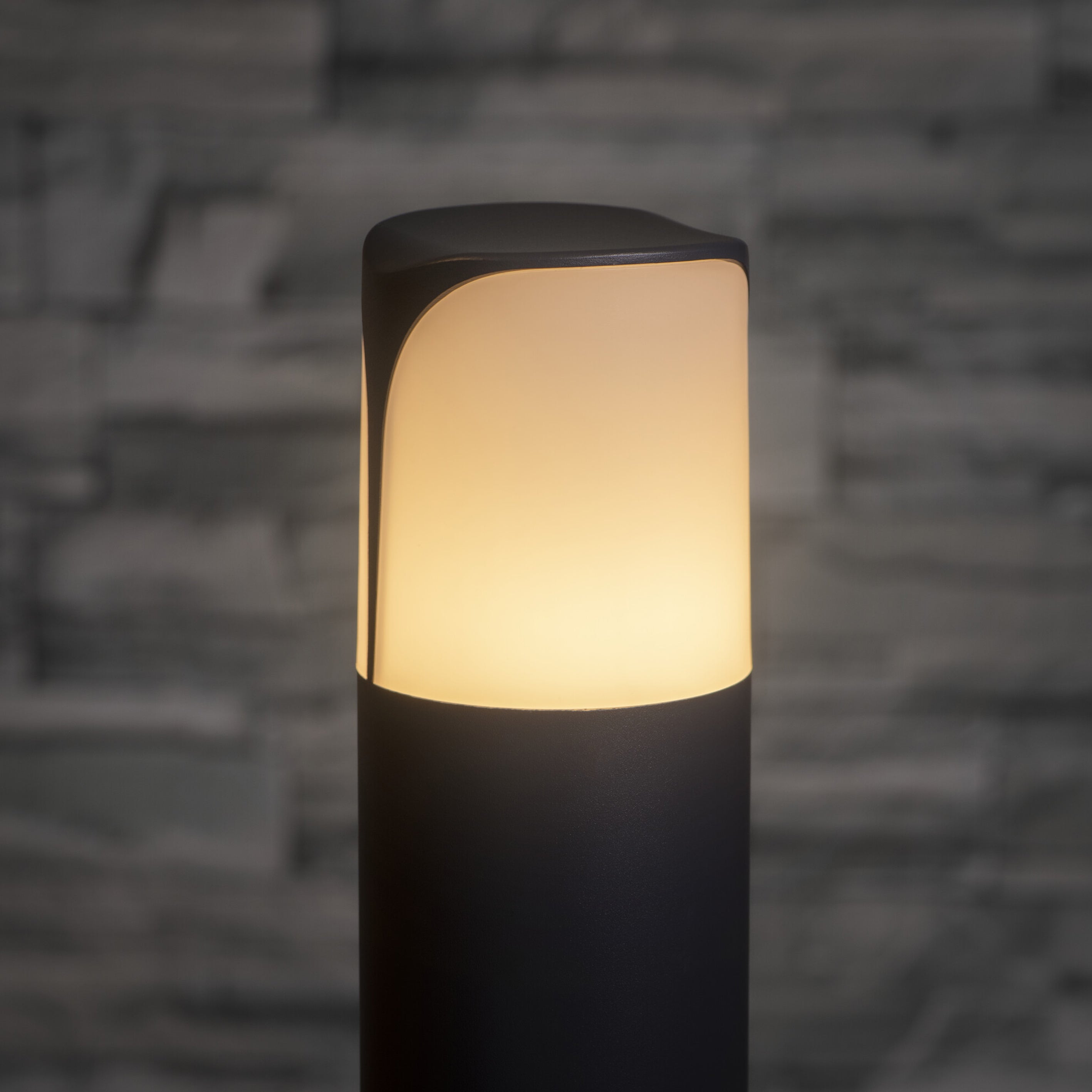 Kanlux PRESO EL 18 GR Wall-Mounted Outdoor Light | Modern Aluminum LED Fixture IP44