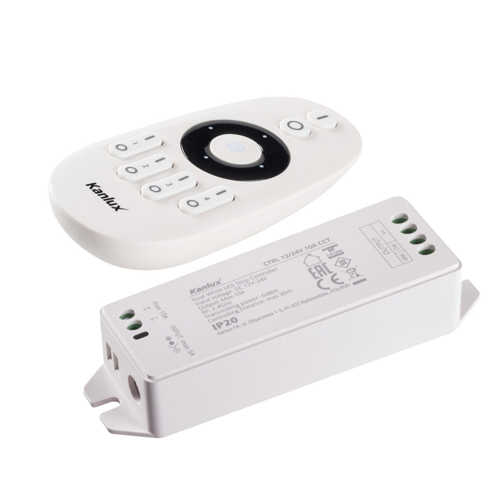 Kanlux Controller Remote Control For CCT LED Strip Tape Light
