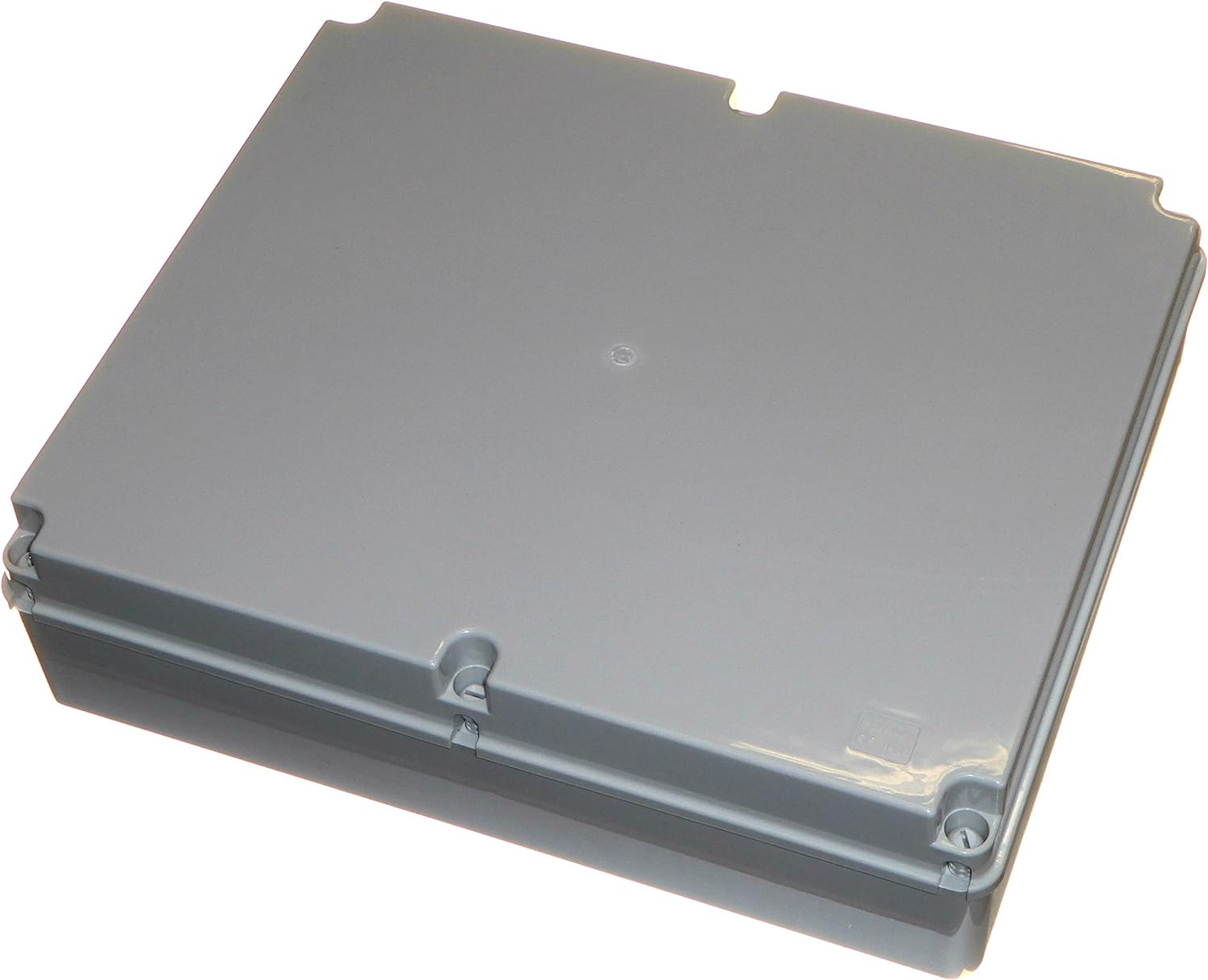 ESR B460 460mm x 380mm x 120mm Extra Large Junction Box Plastic PVC IP56 Weatherproof Waterproof Electrical Enclosure with Plain Sides & Hinge Indoor Outdoor