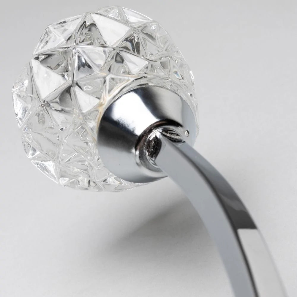 FORUM Volos 2LT Wall Mounted Light Chrome G9-IP44