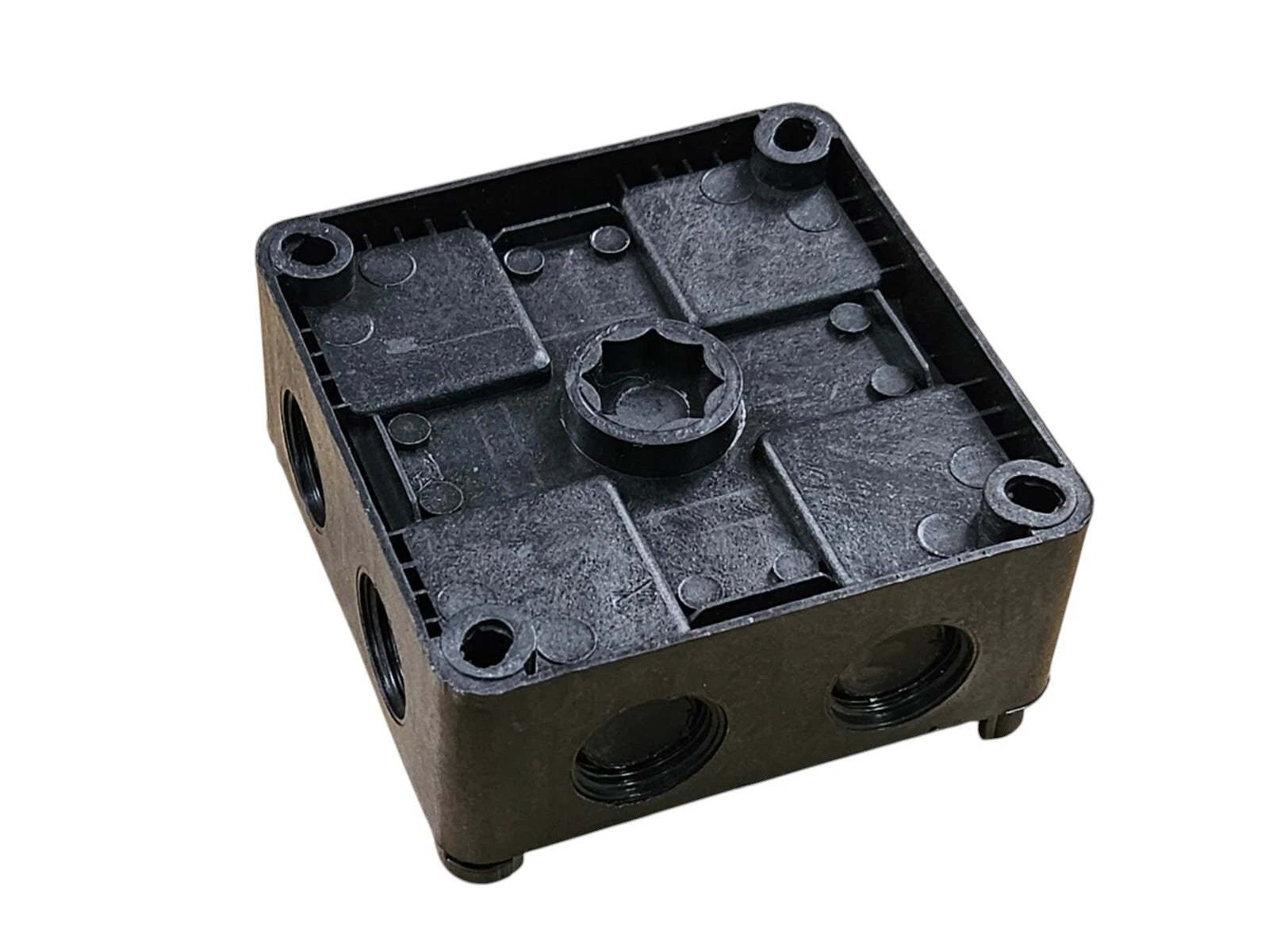 ESR IP66 Waterproof Junction Box Black or Grey 90x90x56mm + 3 Wago Connectors