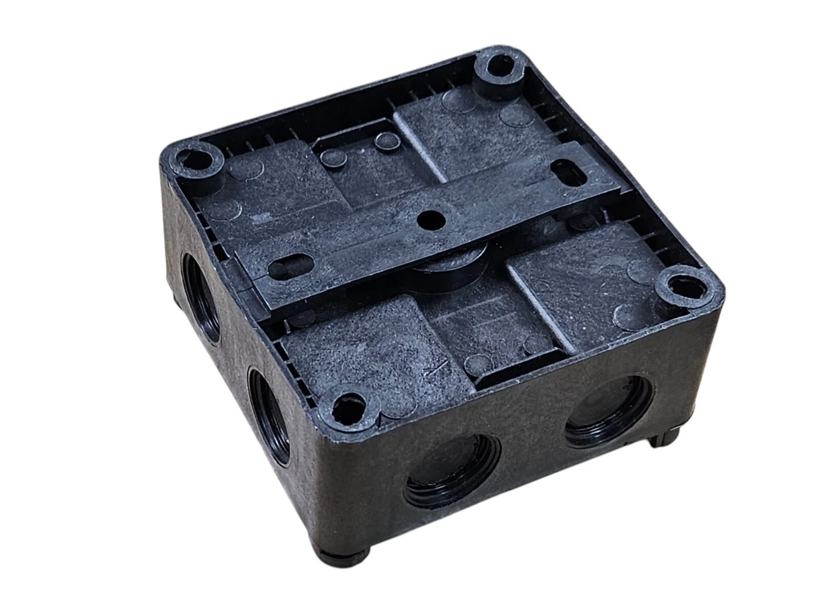 ESR IP66 Waterproof Junction Box Black or Grey 90x90x56mm + 3 Wago Connectors