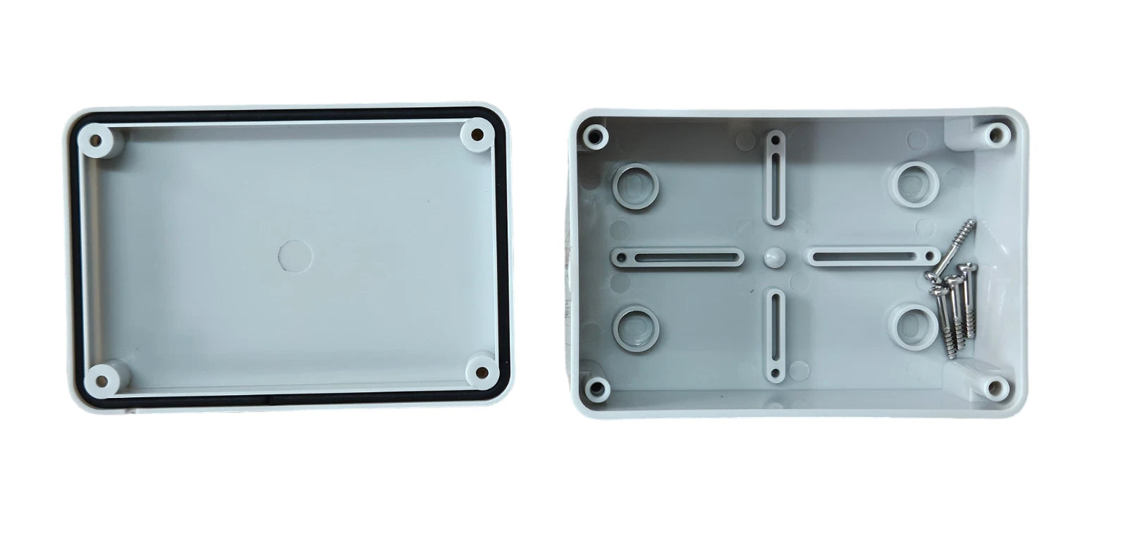 IP56 Waterproof Outdoor Electrical Junction Box 120x80x50mm Cable Enclosure
