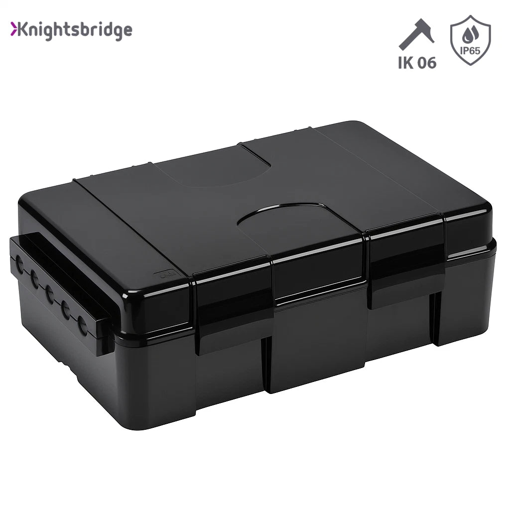 Waterproof Junction Box Electrical Cable Connector Outdoor IP55 Wall Mounted