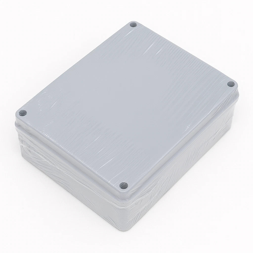 IP56 Weatherproof Junction Box 190x140x70mm Screwed Lid Outdoor Enclosure