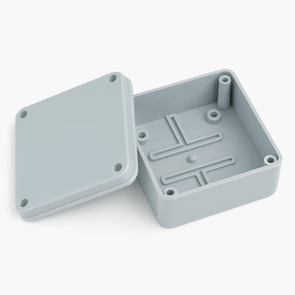 IP56 Waterproof Electrical Junction Box 100x100x50mm Outdoor Cable Enclosure