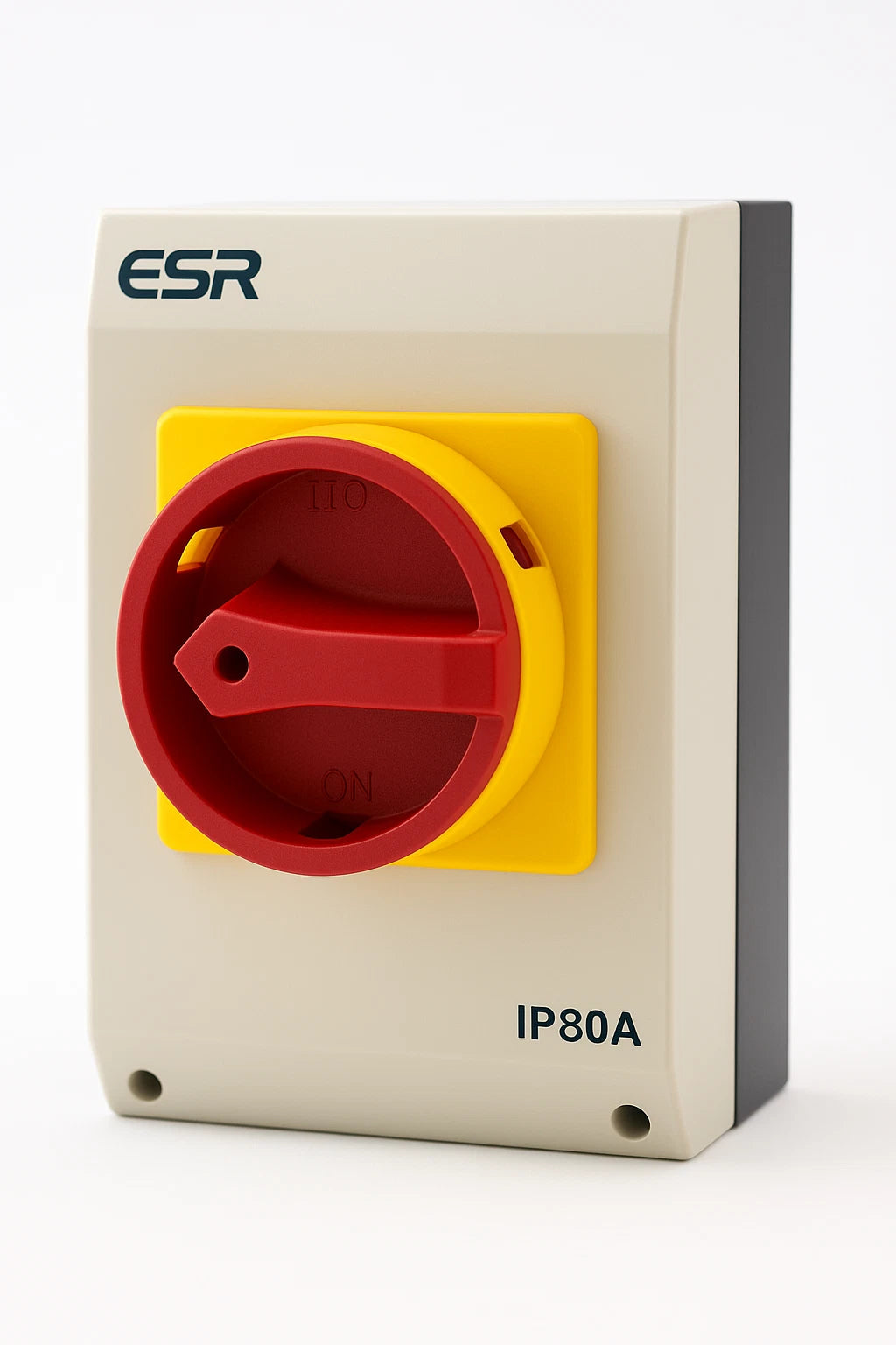 ESR IP65 Rotary Electrical Isolator Switch Disconnector – 80amp / 100amp / 125amp Industrial Grade
