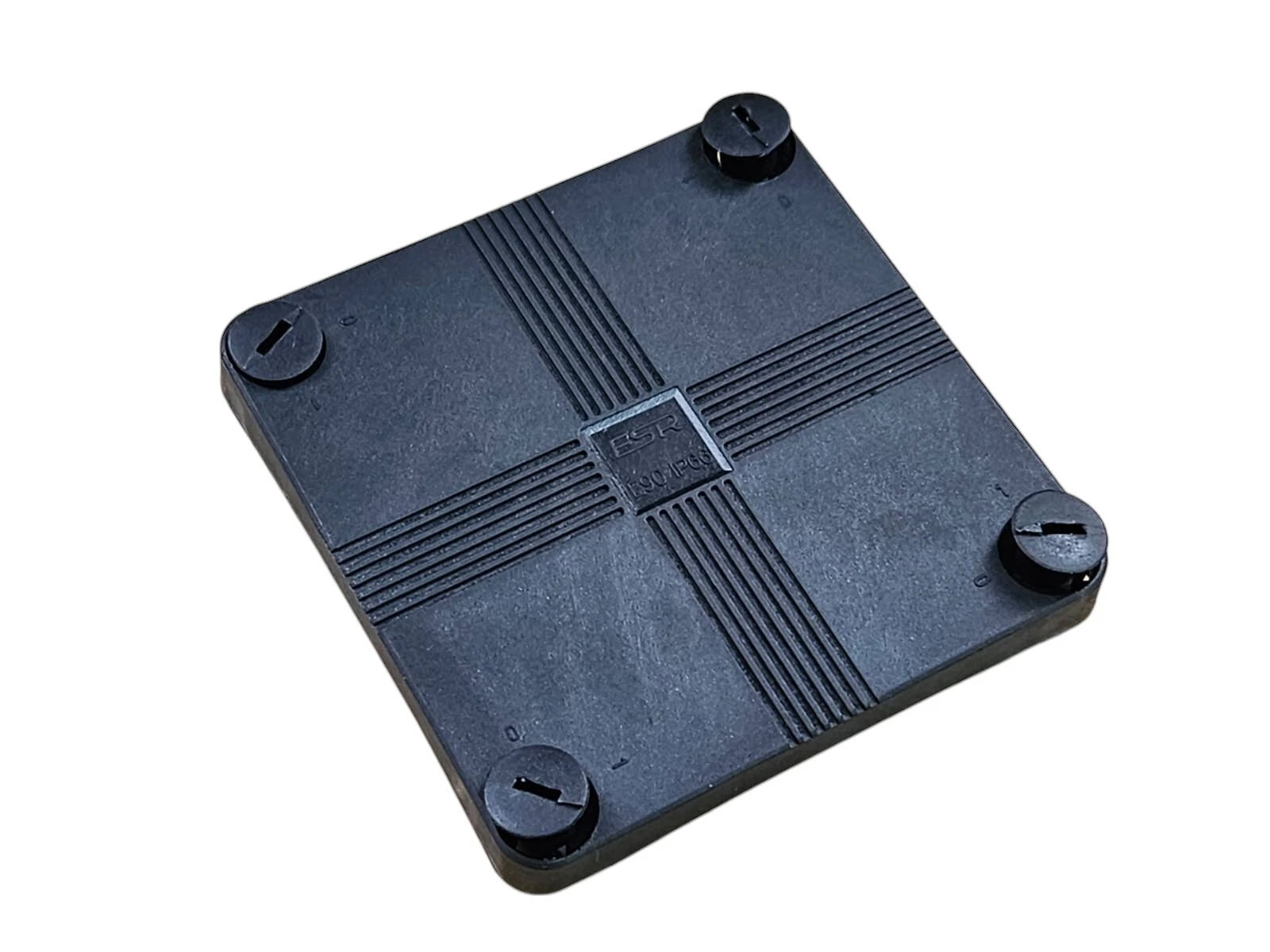 ESR IP66 Waterproof Junction Box Black or Grey 90x90x56mm + 3 Wago Connectors