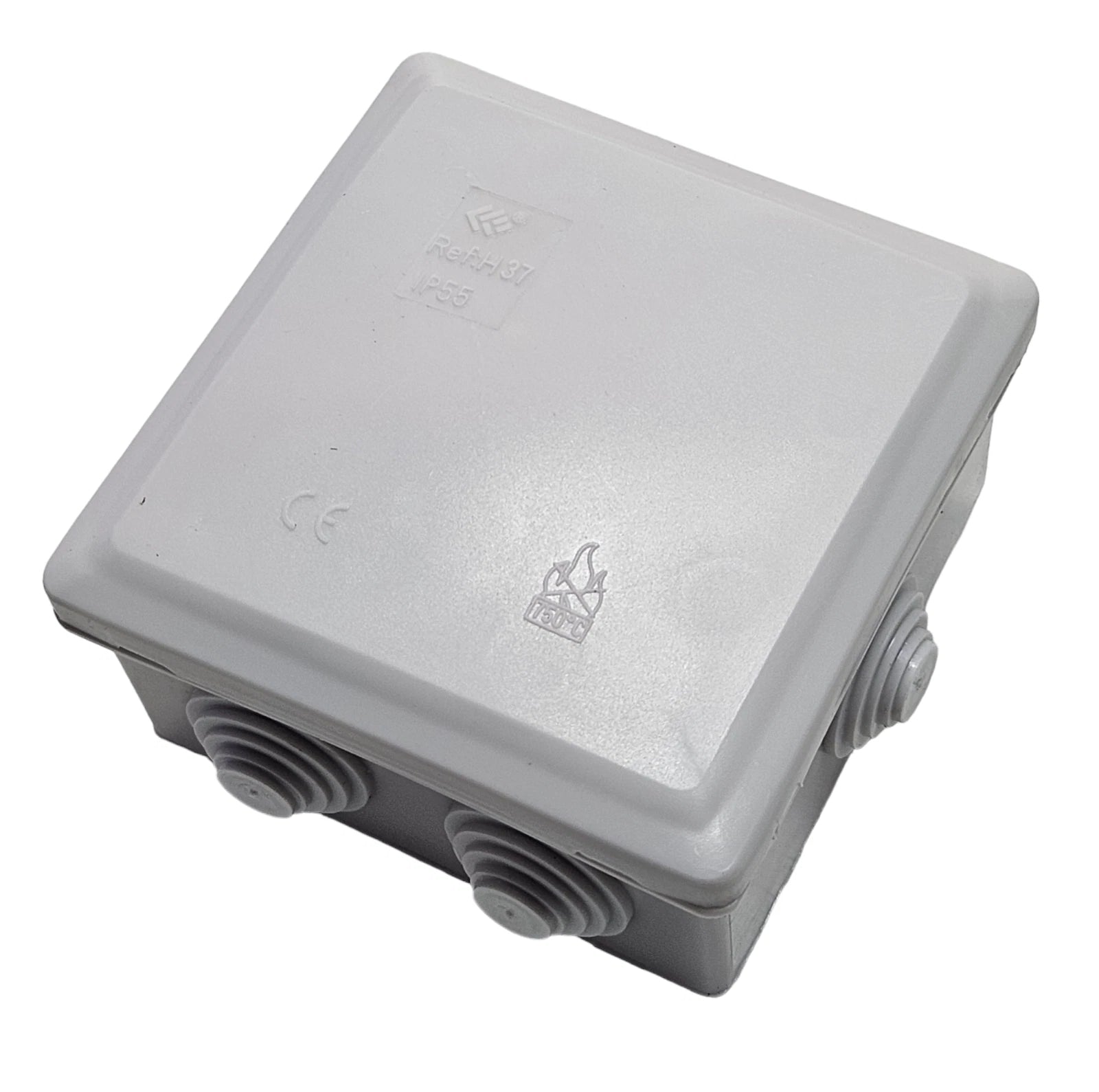 5 Pack IP JUNCTION BOX CASE IP55 WATERPROOF GREY FOR OUTDOOR ELECTRIC CCTV