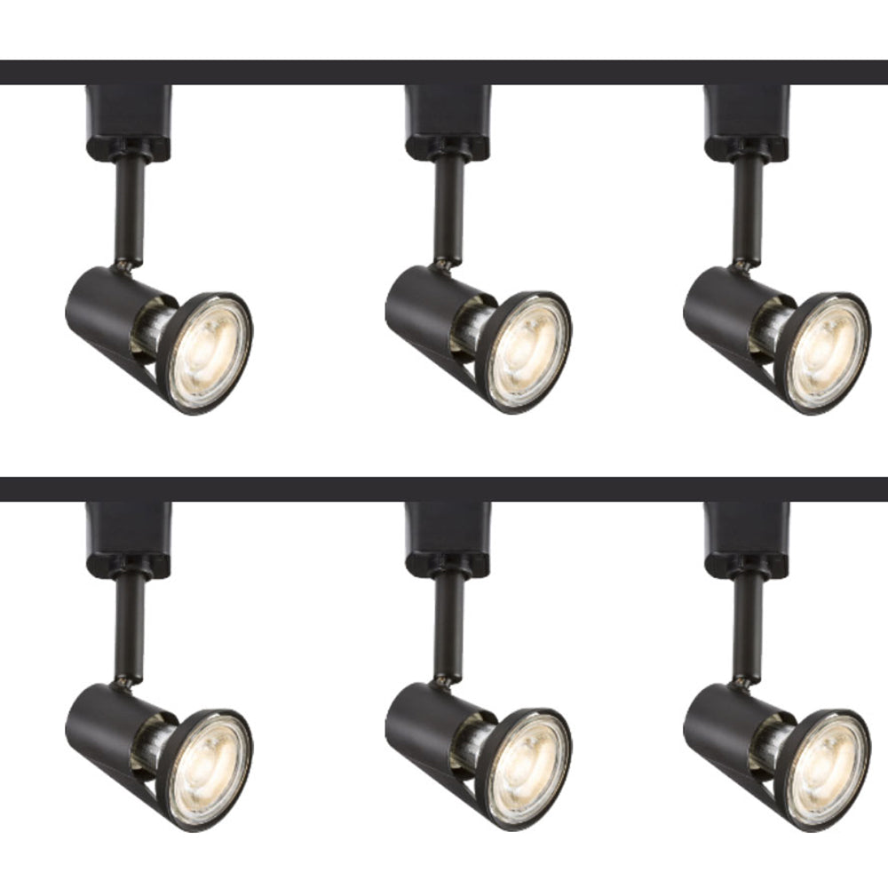 Knightsbridge 1M - 5M 230V GU10 Track Light Single Circuit Spotlight