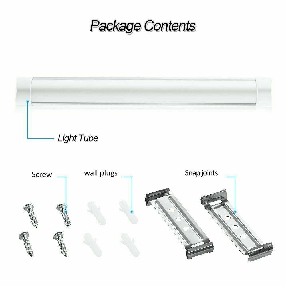 5ft 6ft High Power Slimline LED Batten Replace Florescent Energy Saving best Tube Light