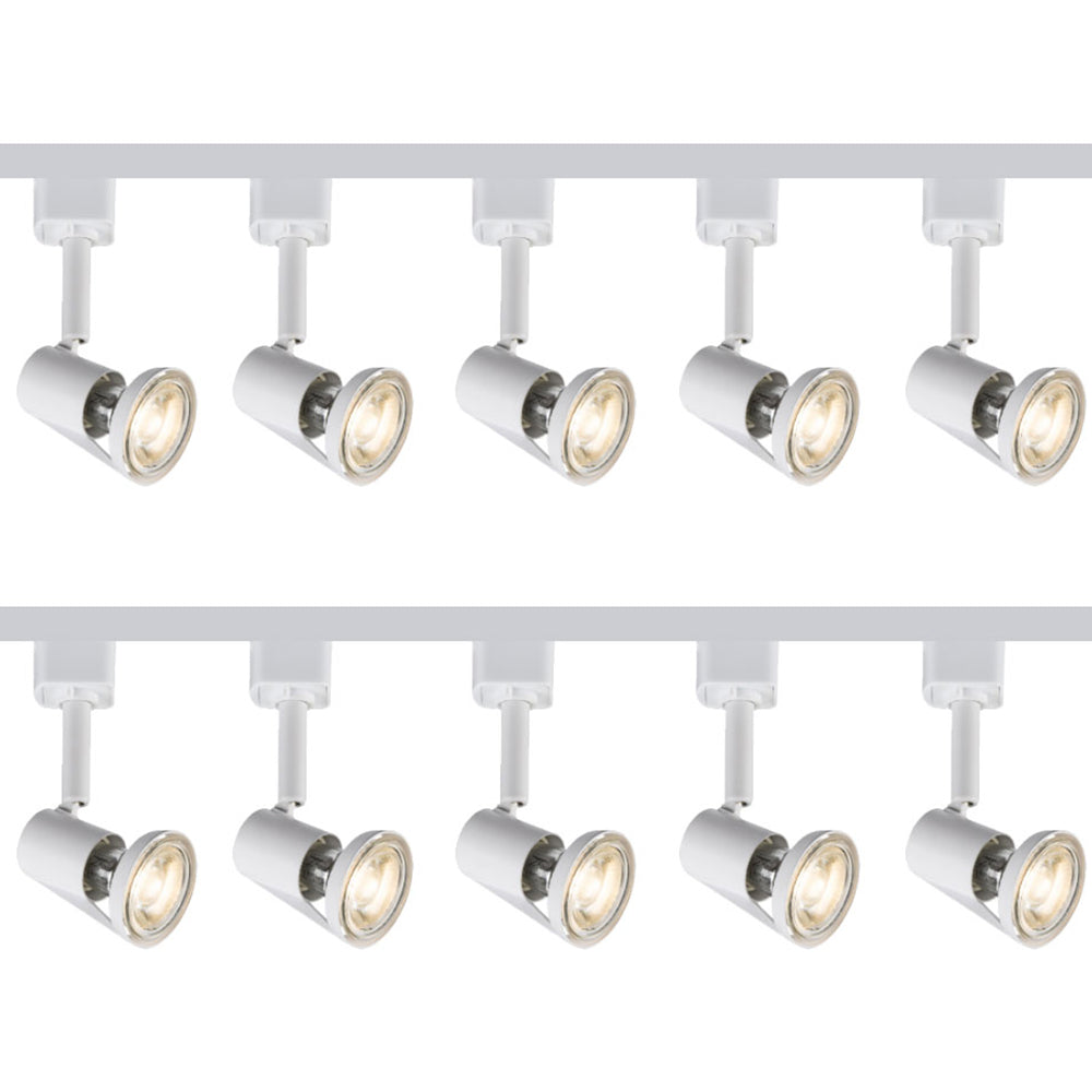 Knightsbridge 1M - 5M 230V GU10 Track Light Single Circuit Spotlight