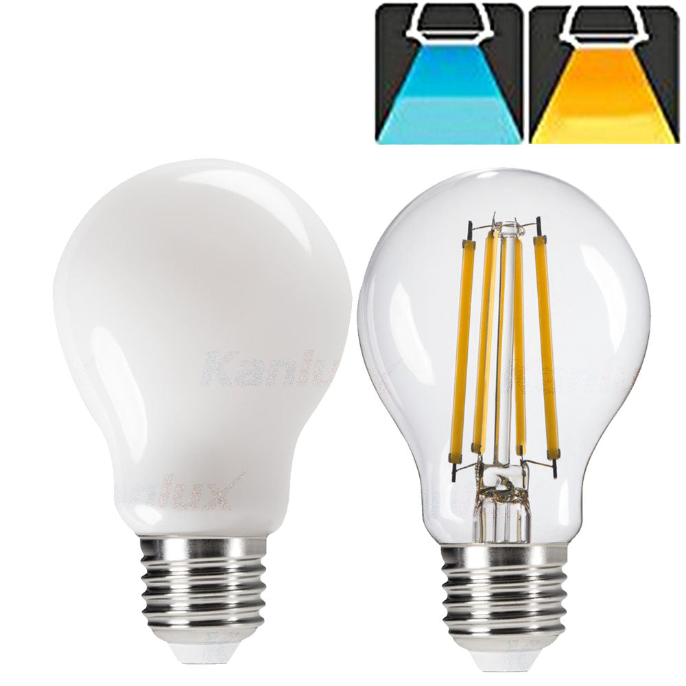 Kanlux XLED A60 E27 7W Filament LED Traditional Light Bulb Lamp