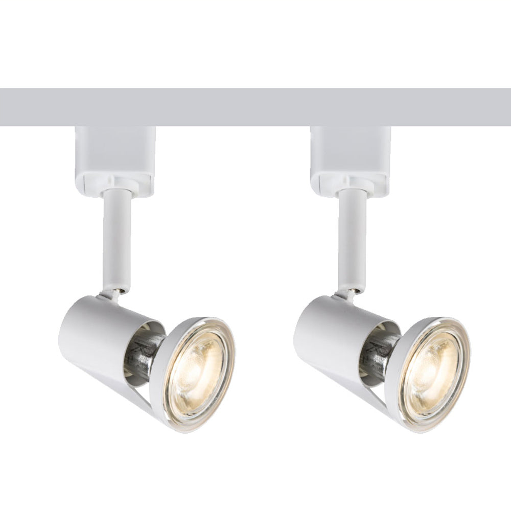 Knightsbridge 1M - 5M 230V GU10 Track Light Single Circuit Spotlight