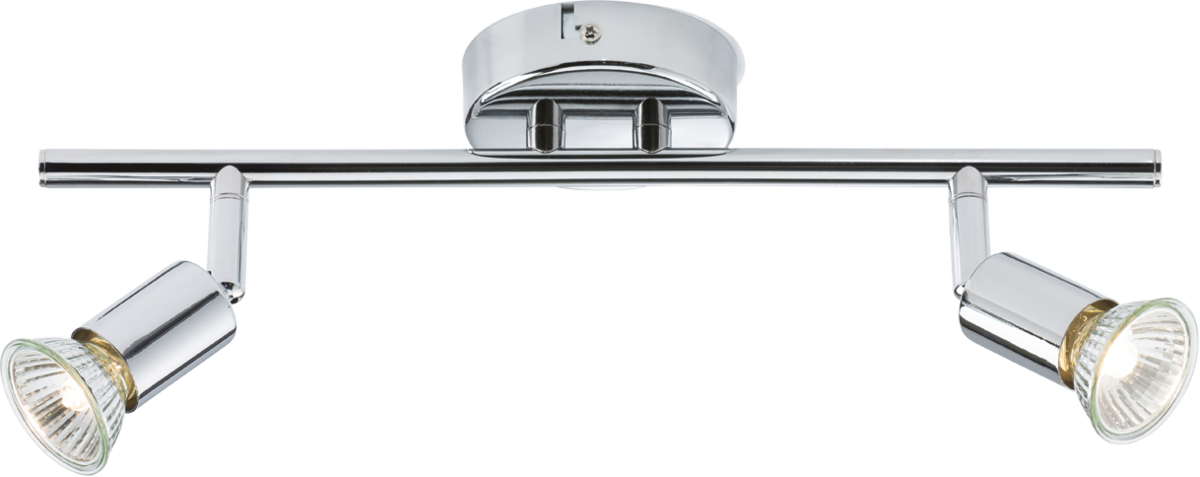 Knightsbridge Decorative 230V GU10 Adjustable Modern Energy Efficient Spotlight - Chrome