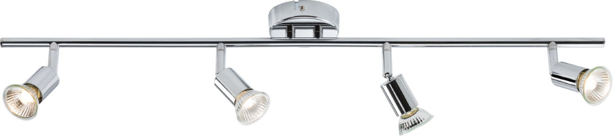 Knightsbridge Decorative 230V GU10  Adjustable Modern Energy Efficient Spotlight - Chrome