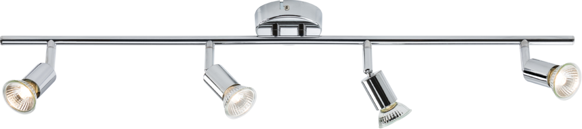 Knightsbridge Decorative 230V GU10 Adjustable Modern Energy Efficient Spotlight - Chrome