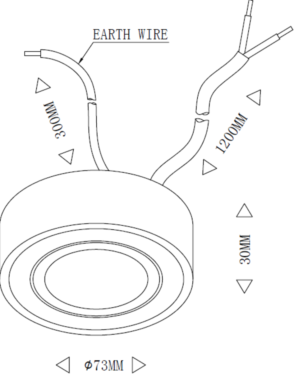 Knightsridge 230V LED Under Cabinet Light
