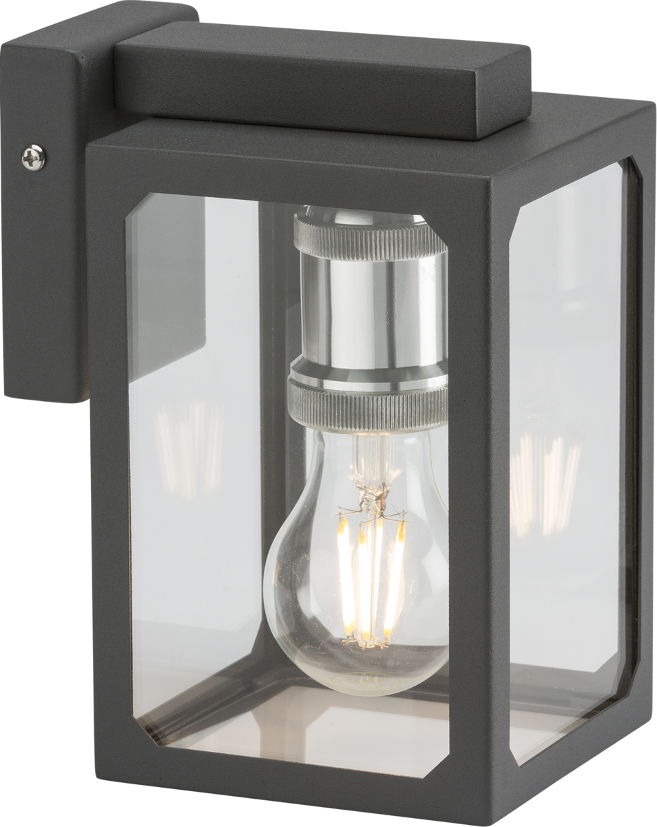 Knightsbridge 230V IP23 E27 Wall Lantern Light Fitting