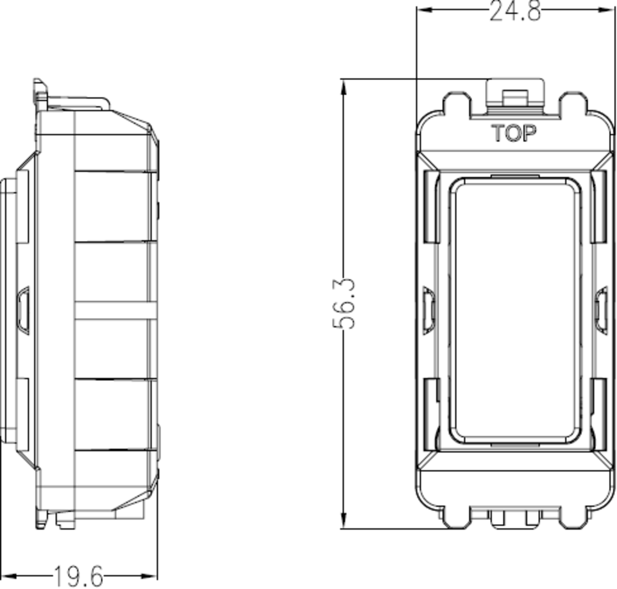 Knightsbridge Red, Orange & Green Indicator Module