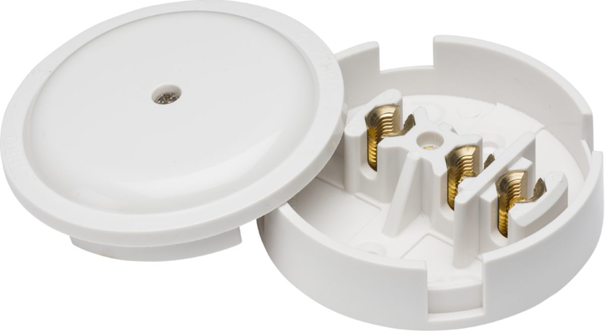 Knightsbridge 30A Junction Box 3 Terminal 89mm Round