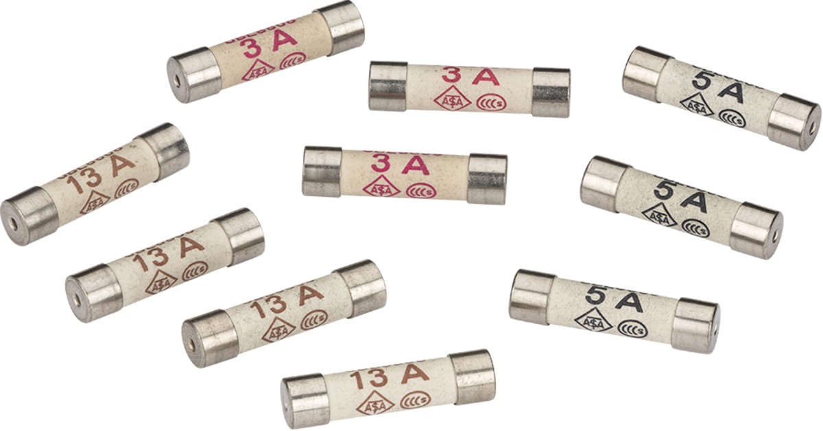 Knightsbridge Mixed Fuses 3 x 3A, 3 x 5A & 4 x 13A